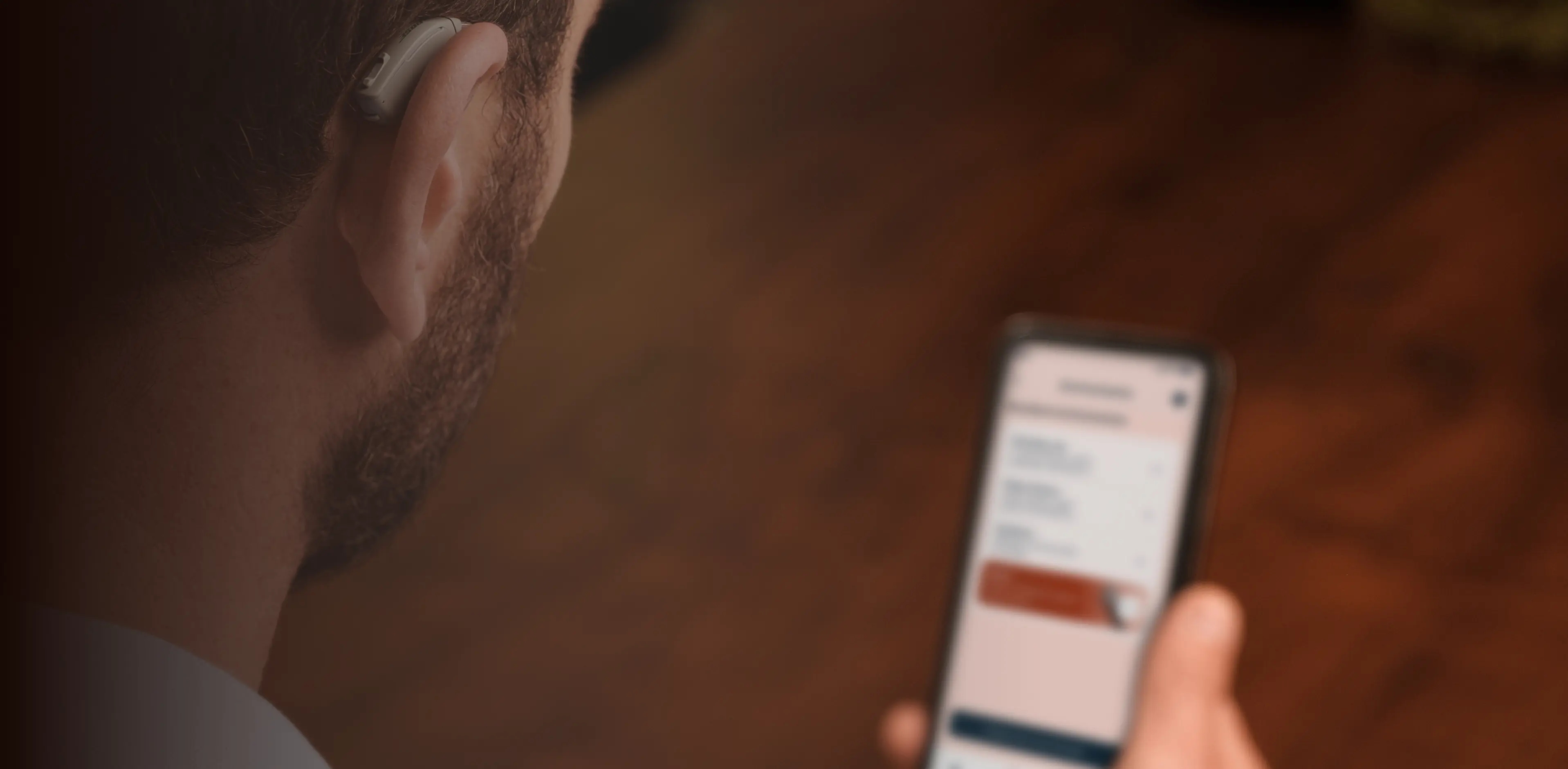 Woman using the Lexie app