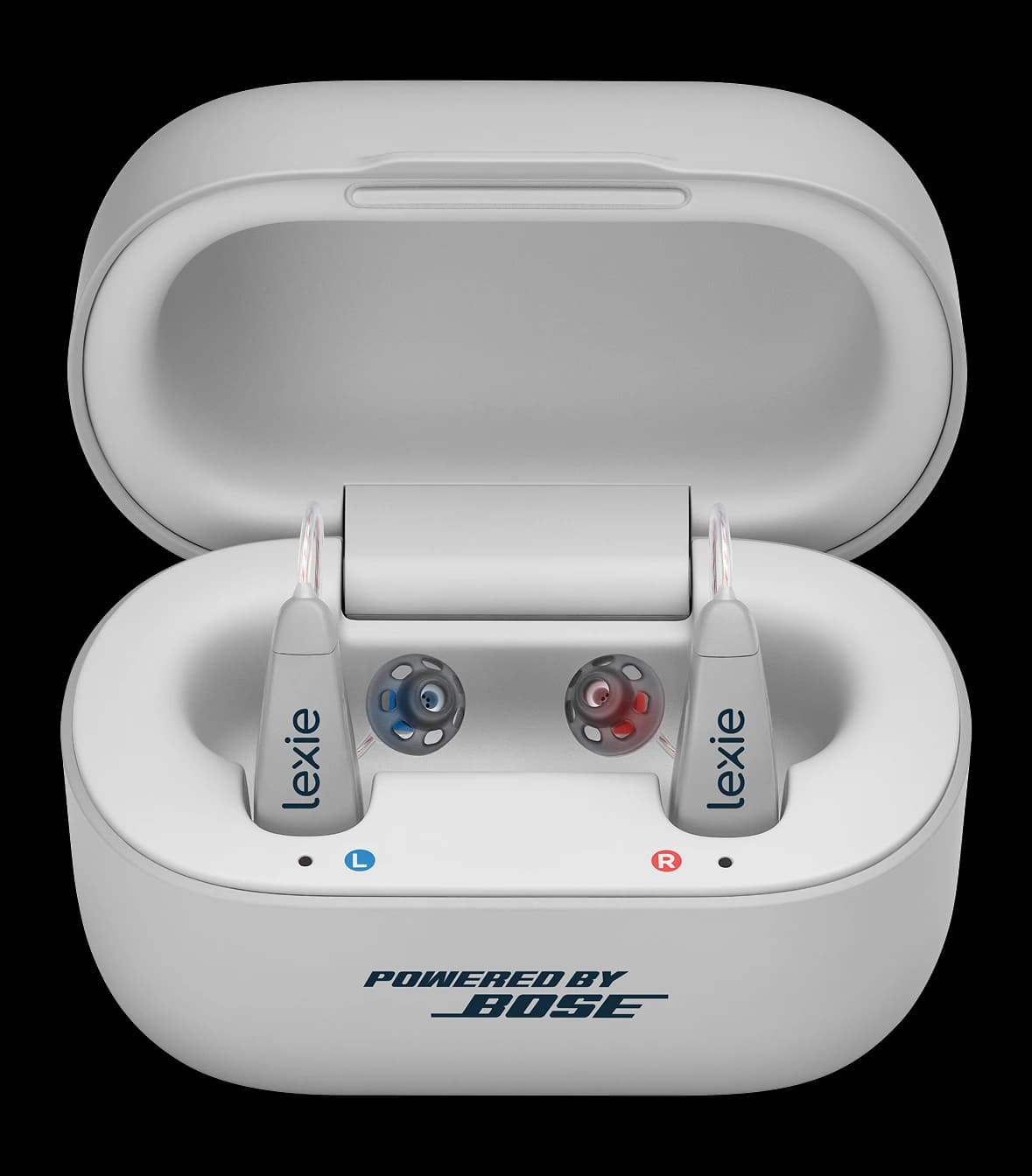 Lexie B2 Plus hearing aid showcase.