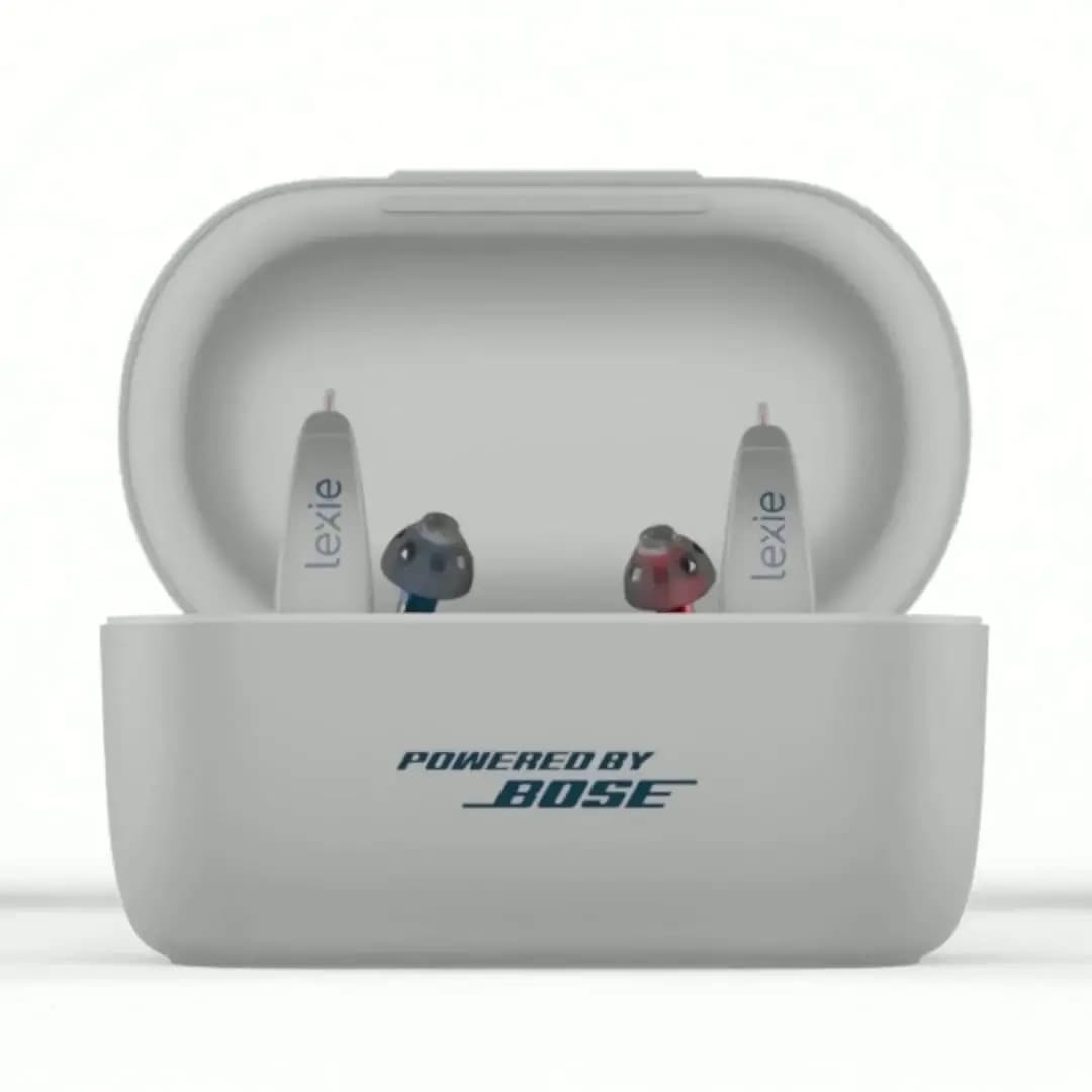 LXE hearing aid showcase.
