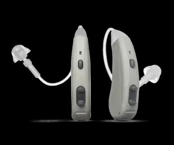 Bose B2 hearing aids in the charging case