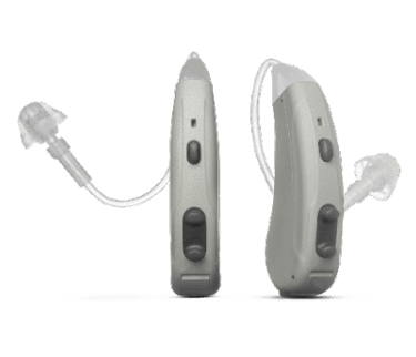 A pair of gray Lexie Lumen.