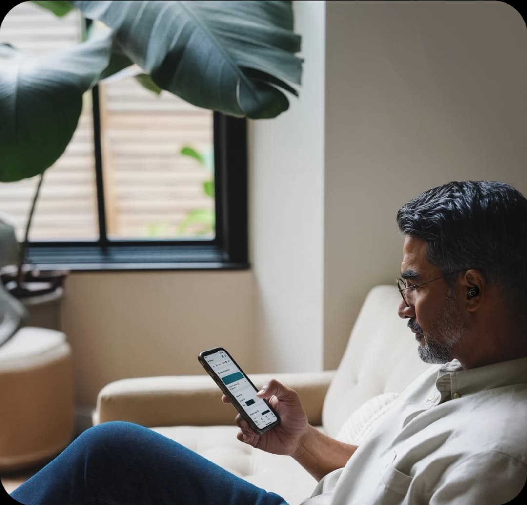 Hearing aid lifestyle.