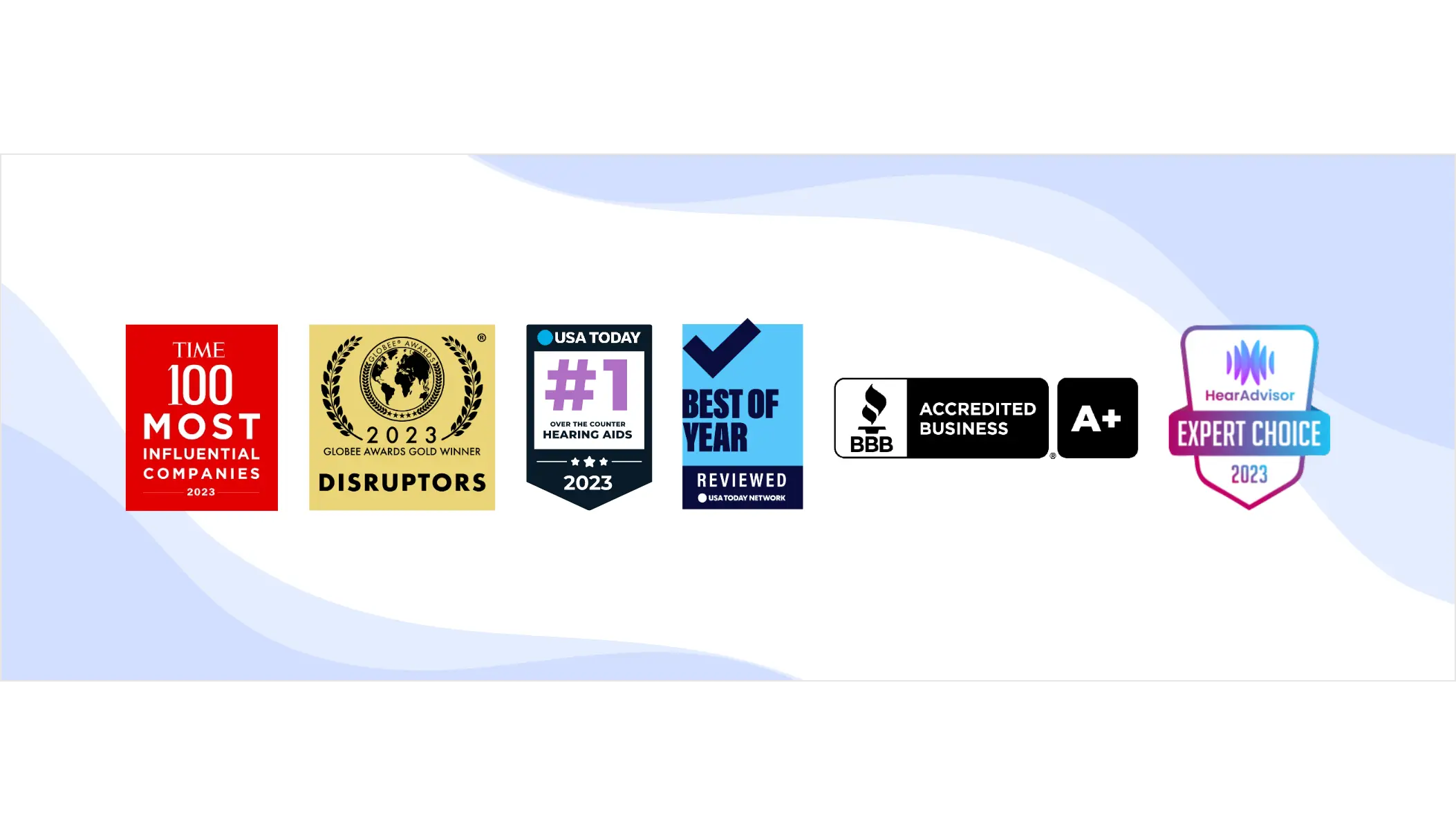 Lexie Awards & Accreditations icons