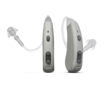 Bose B2 hearing aids in the charging case