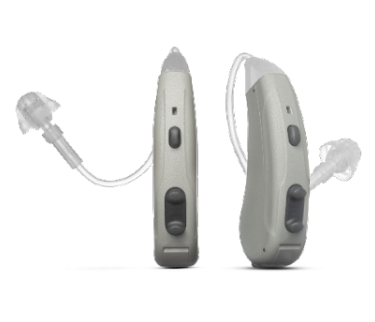 A pair of gray Lexie Lumen.